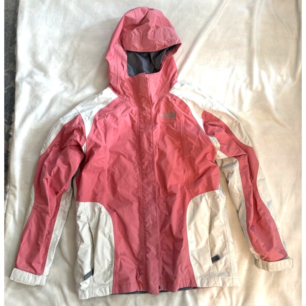 The‎ North Face Hyvent Girl's Youth Hooded Rain Jacket XL